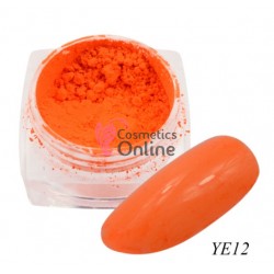 Pigment Matt Neon Amelie pentru unghii Cod NADP016JJ - Orange
